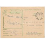1943 Muszkaföld. Tábori Postai Levelezőlap Oroszországból, antikommunista propaganda. ...