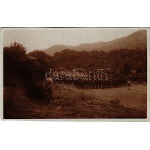 Budva, Hinrichtung des Bürgermeisters (Srzentic?) von Budua Hochverrat, Urteilsverlesung ...