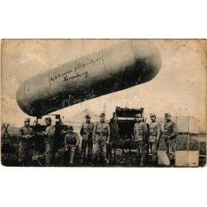 1909 K.u.k. Eisenbahn-und Telegraphen Regiment. Drahtlose Telegraphie. Korneuburg / Cs. és kir...