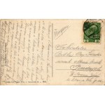 1916 Korneuburg, K.u.k. Eisenbahn Brückenbau / Cs. és kir. vasúti ezred hídépítés közben / Austro...