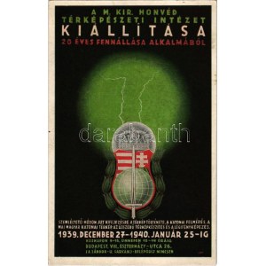 A M. kir. Honvéd Térképészeti Intézet kiállítása 20 éves fennállása alkalmából...