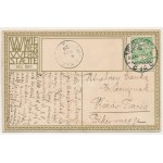 1913 Mode. Wiener Werkstätte No. 591. s: Mela Koehler (EK)