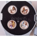 Niue 2011. 2D Ag "Luke és Leia" multicolor + 2D Ag "Han Solo és Csubakka" multicolor + 2D Ag "R2-D2 és C-3PO...