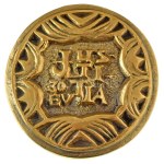 DN "Justitia - 30 év" kétoldalas, öntött bronz emlékplakett (99mm) T:AU
