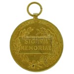 1898. "Jubileumi Emlékérem Fegyveres Erő Számára / Signum memoriae (AVSTR)...