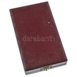 1984. "Április Negyedike Érdemrend" aranyozott, zománcozott bronz kitüntetés miniatűrrel...