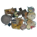 20db-os, főleg magyar jelvényből álló tétel T:vegyes, közte sérült