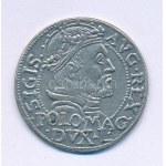 Lengyel Királyság 1546. 1Gr "II. Zsigmond Ágost" fém másolat (30mm) T:AU Poland 1546. 1 Groat "Sigismund II Augustus...