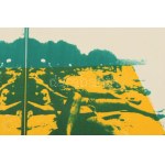 Wagner János (1936-2022): Nyár, 1976. Vegyes technika (sokszorosított grafika), papír, jelezve jobbra lent...