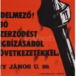 Termeljen mákot!.. plakát, Bp., Herbária, Offset-ny., feltekerve, korabeli ujjlenyomatokkal, 67x48...