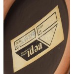 Idea Intézet design váza, jelzett, hibátlan, m: 35 cm