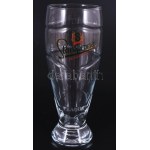 'Staropramen' üveg söröspohár készlet, eredeti dobozában, 6 db, 0,5 l, m: 21 cm