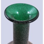 Iparművész váza, jelzés nélkül, hibátlan, m: 13,5 cm