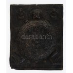 Antik tibeti réz fali zodiákus, horoszkóp, plasztikus fali dísz. 30x34 cm /// Antique Tibetan brass wall zodiac...