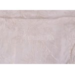 Kalocsai fehérhímzéses terítő. 1860-1900 között, cca 170x55 cm. Ritka!
