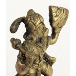 Hanumán. Bronz, Kína, 20. sz. első fele, jelzés nélkül, hibátlan, m: 10 cm /// ...