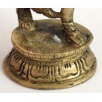 Hanumán. Bronz, Kína, 20. sz. első fele, jelzés nélkül, hibátlan, m: 10 cm /// ...