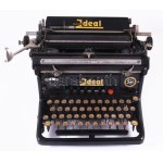 cca 1920 Seidel & Naumann "Ideal" írógép, magyar billentyűzettel, 35x40 cm /// KIZÁRÓLAG SZEMÉLYES ÁTVÉTEL...
