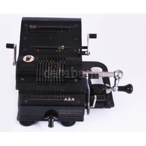 cca 1930 Brunsviga 13ZK mechanikus számológép, 23x22x14 cm /// cca. 1930 Brunsviga 13ZK mechanical calculator...