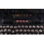 1938-1942 Urania Model 8 írógép. Magyar nyelvű billentyűzettel, 40x35x26 cm /// KIZÁRÓLAG SZEMÉLYES ÁTVÉTEL...