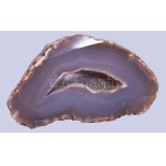 Achát geóda, 7,5x11,5 cm