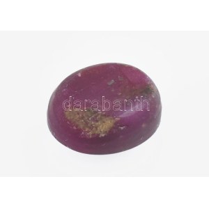 Csillag rubin csiszolt 13,3 ct 16,6x11 mm