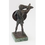 Pogány Gábor Benő (1962-): Zeusz-díj. Bronz Zeusz szobor, márvány talapzaton, az MVM iparági díja, m: 27...