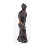 Dien Gizella (1906-2010): Élet. Bronz, jelzett, m: 49 cm /// KIZÁRÓLAG SZEMÉLYES ÁTVÉTEL, NEM POSTÁZZUK! ...