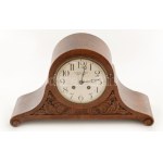 Lechner József Budapest, asztali óra, felesütős, ingajáratos szerkezettel, az óra nem jár, de az ütés működik, kulccsal...