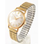 Voltaire mechanikus karóra, fém szíjjal, működik, karcokkal, d: 32 mm