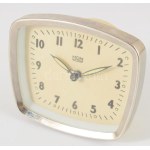 1970 MOM asztali óra, eredeti dobozában, 7,5x9 cm