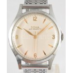 Doxa kézi felhúzós karóra, hibátlan számlappal, működik 34 mm