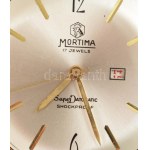Mortyma Super Datomatic automata zsebóra, dátumkijelzővel, működik, szép számlap d: 43 mm