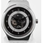 Automata Swatch karóra. fém tokkal, jelzett fém szíjjal, elindul, de tisztításra szoruló szerkezettel d...