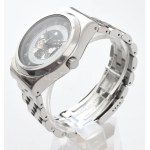 Automata Swatch karóra. fém tokkal, jelzett fém szíjjal, elindul, de tisztításra szoruló szerkezettel d...