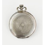 Vidar ezüst (Ag) zsebóra. Jelzett, szép számlap, nem működik. d: 50 mm