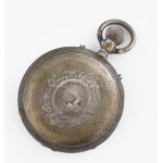 Ezüst (Ag) zsebóra jelzett, javításra szorul 48 mm