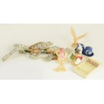 Doboznyi dekortárgy és karácsonyi dekortárgy, újszerű.