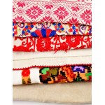 6 darab kézzel hímzett párnahuzat, Magyarország különböző területeiről, közte bontott, közte jó gyűjtői darabokkal...