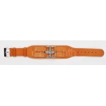 Esprit bőr és kristály karkötő ás óra szett, nem használt, leírással, eredeti dobozában