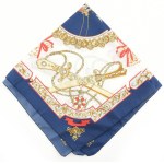 Royal stílusú hintómintás kendő, cca 74x74 cm