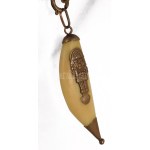 Nyaklánc, rátétes csont? medállal