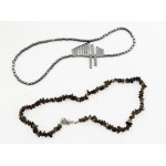 2 db ásvány nyaklánc