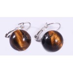 Tigrisszem medál és fülbevaló pár