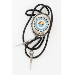 Arizonai nyaklánc, 6x5 cm medállal, hátoldalán jelzett, jó állapotban