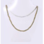 Kínai jáde nyaklánc, h: 46 cm