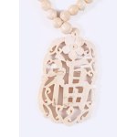 Kínai faragott csont nyaklánc