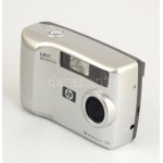 HP Photosmart 120 digitális fényképezőgép, kiegészítőkkel, leírással, dobozában.