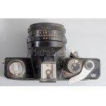 Pentacon Praktica L fényképezőgép, Carl Zeiss Jena Tessar 50mm f/2.8 objektívvel