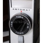 Lomo Aurora 12 orosz filmfelvevő, tokjában.